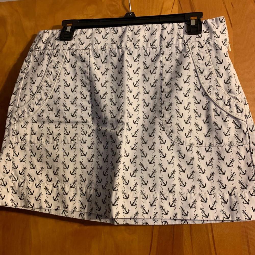 JCREW Anchor Print Skirt